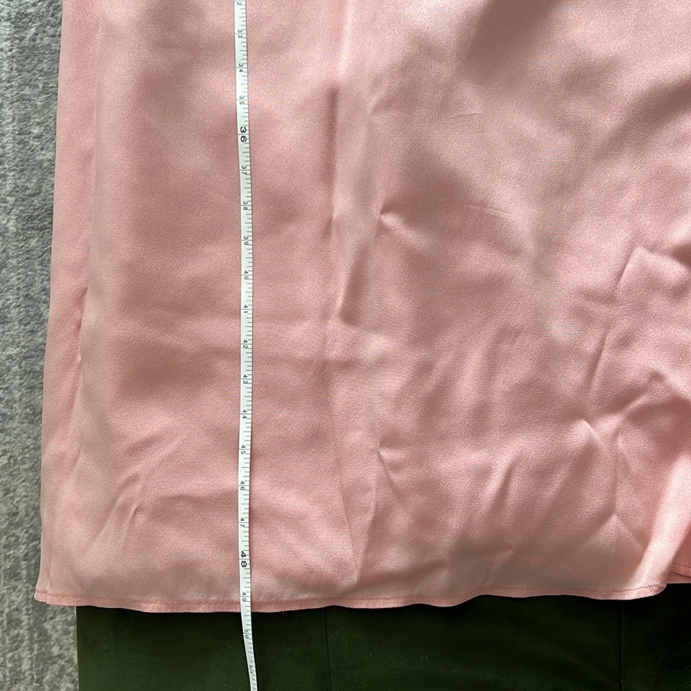 VINTAGE MIDI DRESS BLACK & PINK - Picture 11 of 12